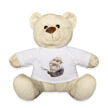 Pirate Ship – Aventure en haute mer - Nounours - blanc - Devant