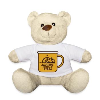 Wanderlust Tasse Kompass Logo - Teddy - Weiß - Vorne
