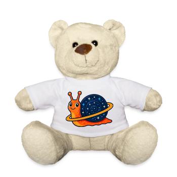 Galaktische Schnecke - Teddy - Weiß - Vorne