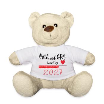 Loading Oma und Opa 2027 - Teddy - Weiß - Vorne