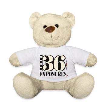 36 Exposures Analog Fotografie Shirt - Teddy - Weiß - Vorne