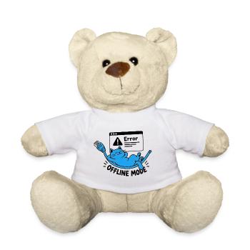 Offline-Modus / Trennung - Teddy - Weiß - Vorne