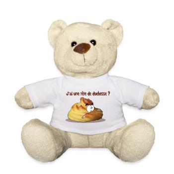 patate duchesse - Nounours - blanc - Devant