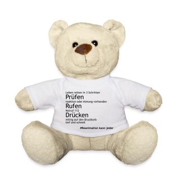 Reanimation_in_3Schritten - Teddy - Weiß - Vorne