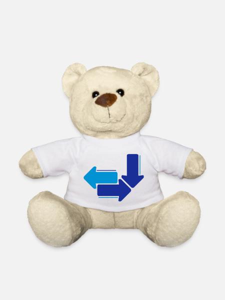 Pfeile - Teddy - Weiß