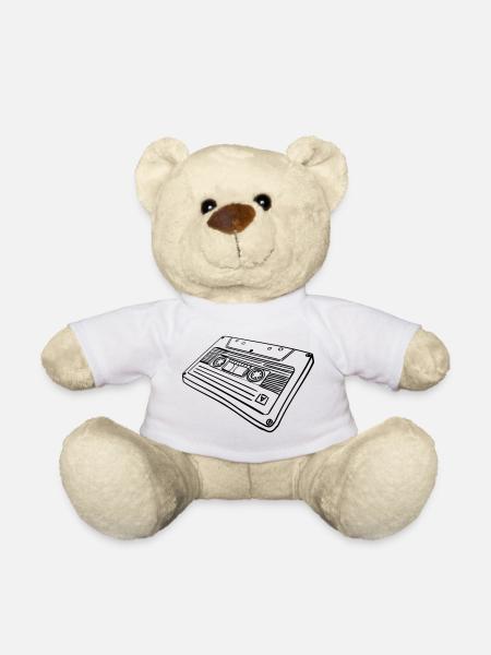 Kassette - Teddy - Weiß
