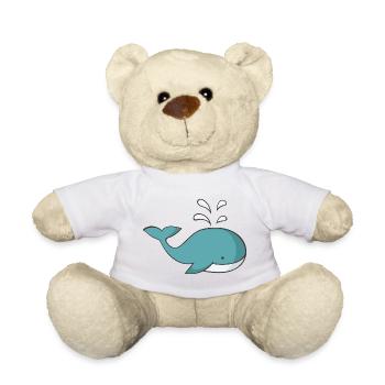 Wal - Teddy - Weiß - Vorne