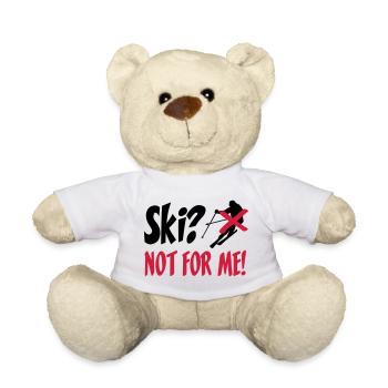 I hate Ski - Teddy - Weiß - Vorne