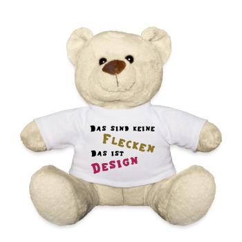 Spots - Design - Teddy Bear - white - Front