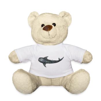 Requin baleine - Nounours - blanc - Devant