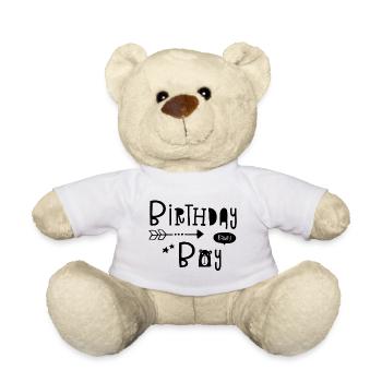 Birthday Boy - Boys - Boys - Boys - Kid - Kids - Teddy Bear - white - Front