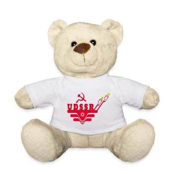 UDSSR / Geschenk / Geschenkidee - Teddy - Weiß - Vorne