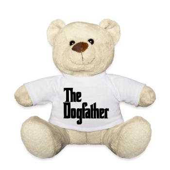 The Dogfather Hunde Daddy, Stolzer Hundebesitzer - Teddy - Weiß - Vorne