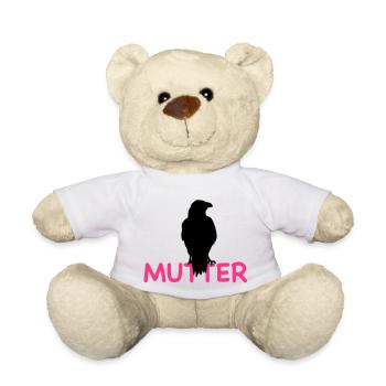 rabenmutter2 - Nounours - blanc - Devant