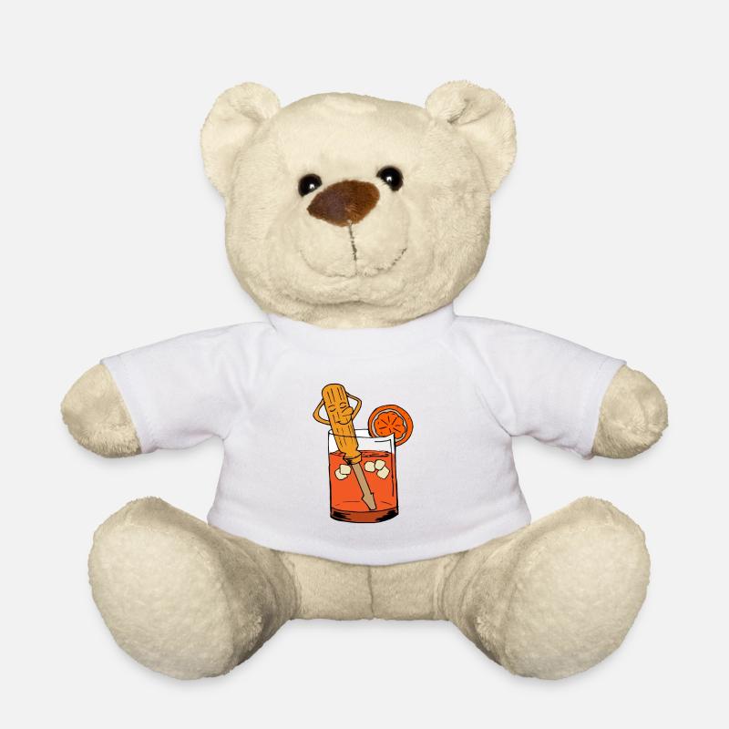 Schruabenzieher Getränk - Teddy - Weiß