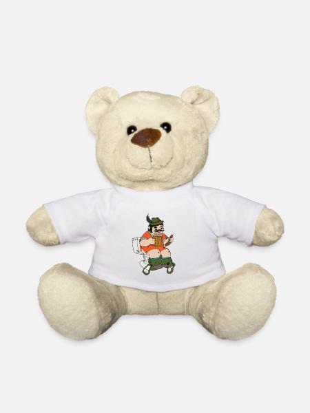 klo bier - Teddy - Weiß