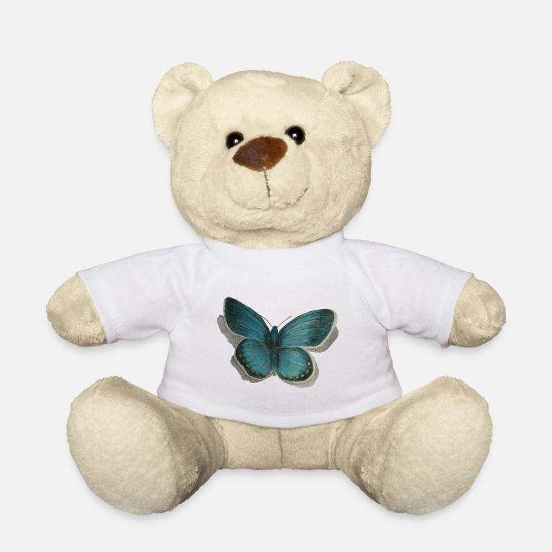 Schmetterling Bläuling - Teddy - Weiß