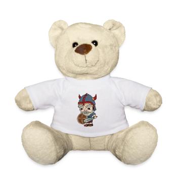 Viking Viking warrior - Teddy Bear - white - Front