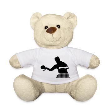 Tischtennis - Teddy - Weiß - Vorne