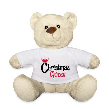 weihnachten - Teddy - Weiß - Vorne
