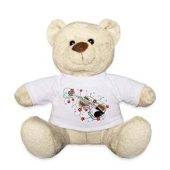 violine musik - Teddy - Weiß - Vorne