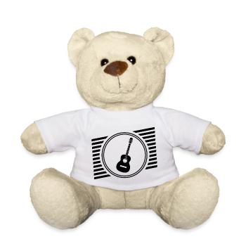 Gitarre - Teddy - Weiß - Vorne