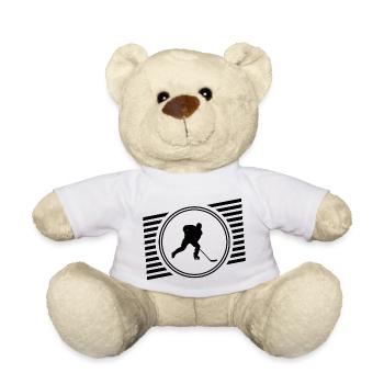 Eishockey - Teddy - Weiß - Vorne