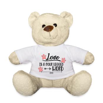 Chien - Nounours - blanc - Devant