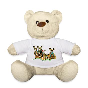 Musik Nerd Brille - Teddy - Weiß - Vorne