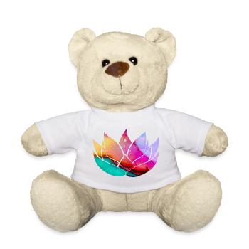 Lotusblume - Teddy - Weiß - Vorne