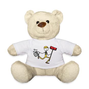 Putzmann - Teddy - Weiß - Vorne