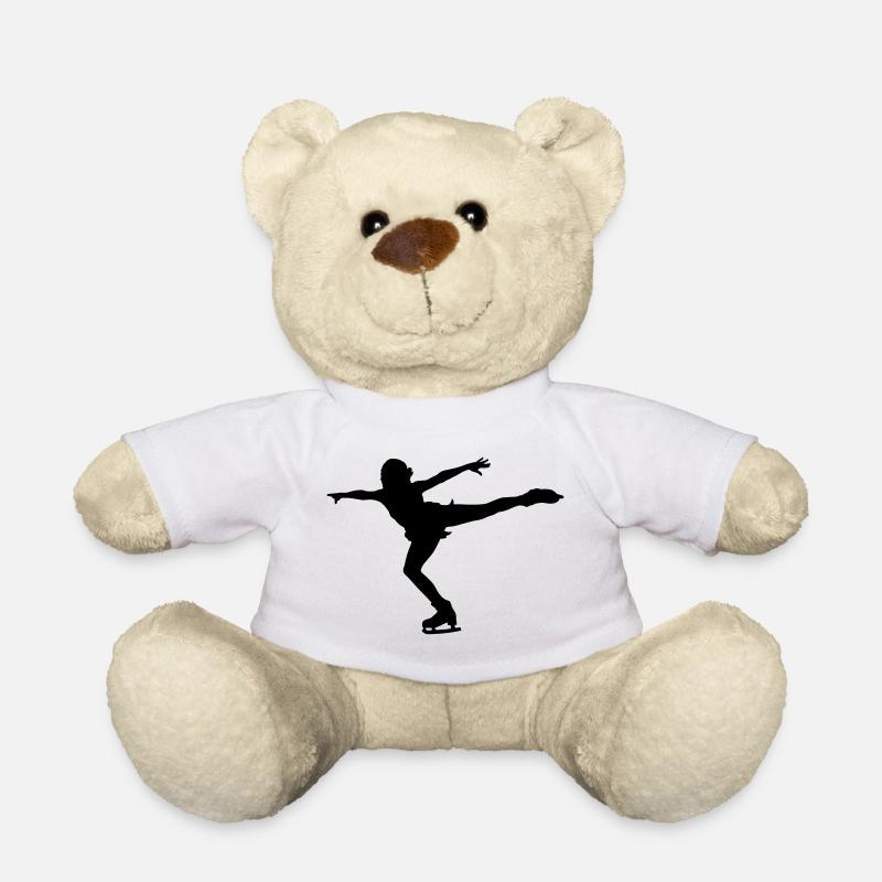 patinage artistique - Nounours - blanc