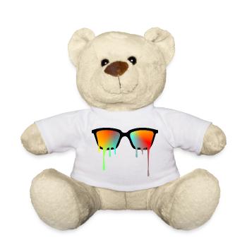 sunglasses - Teddy Bear - white - Front
