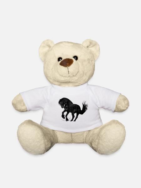 Pferd - Teddy - Weiß