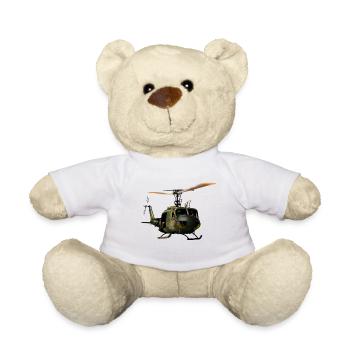 Hubschrauber - Teddy - Weiß - Vorne
