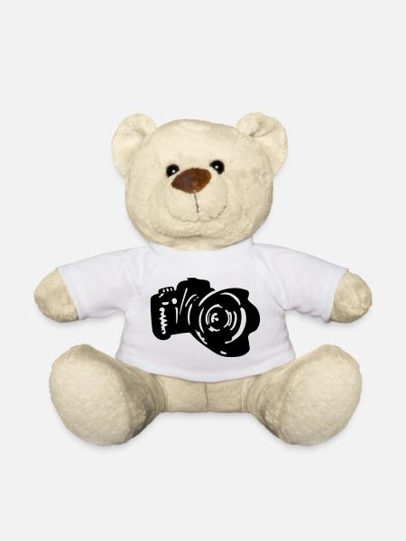 caméra - Nounours - blanc