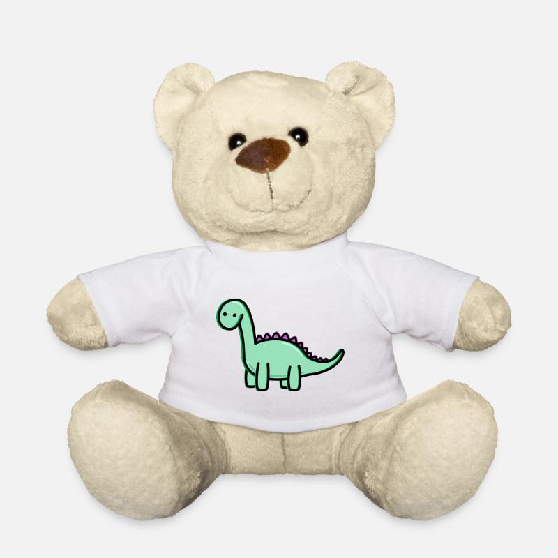 Cute Dino - Teddy Bear - white