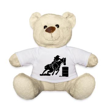 Pferdesport Westernreiten - Barrel Race - Teddy - Weiß - Vorne