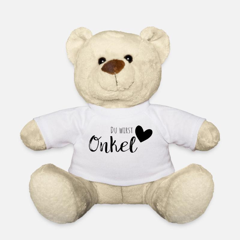 Du wirst Onkel - Teddy - Weiß