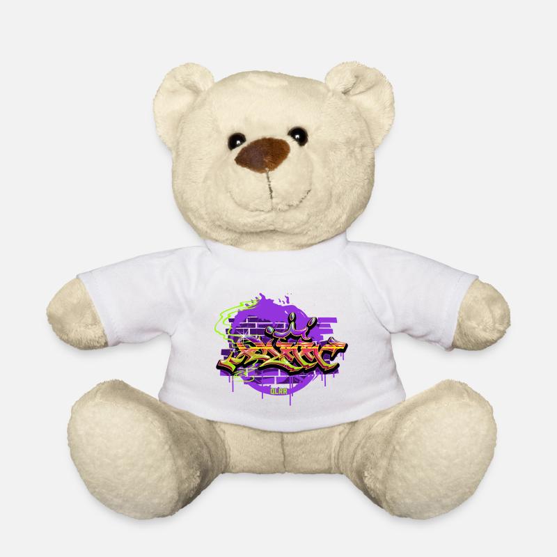 Graffiti - Nounours - blanc