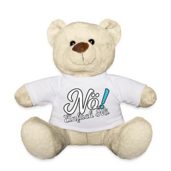 Nö! - Teddy - Weiß - Vorne