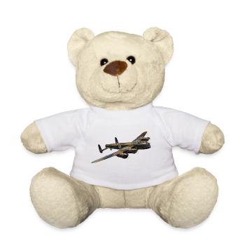 Avro Lancaster - Teddy Bear - white - Front