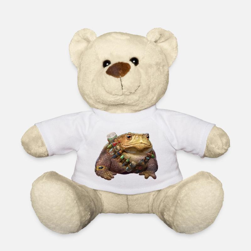 Fishhunter Aga Kröte - Teddy - Weiß