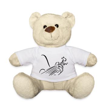 Gitarrist Gitarrist Gitarrist Musiker Bandinstrument # - Teddy - Weiß - Vorne