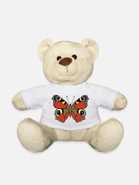 Paf de jour Papillon - Nounours - blanc