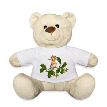 Bunter Vogel - Teddy - Weiß - Vorne