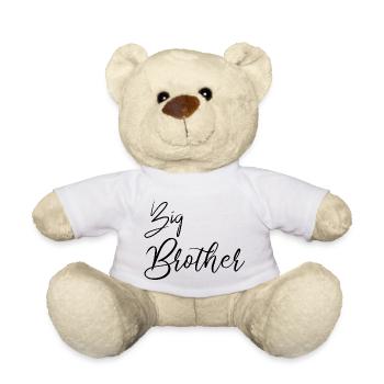 Big Brother handgeschrieben - Teddy - Weiß - Vorne