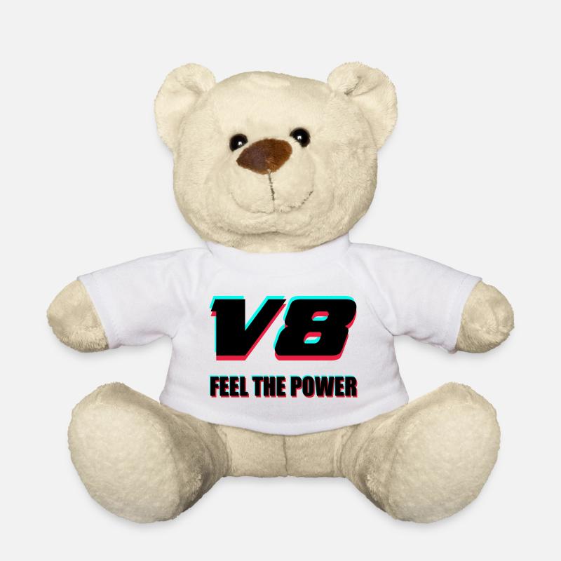V8 - Teddy - Weiß