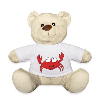 cancer - Teddy Bear - white - Front