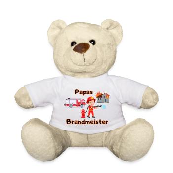 Papas Brandmeister - Teddy - Weiß - Vorne